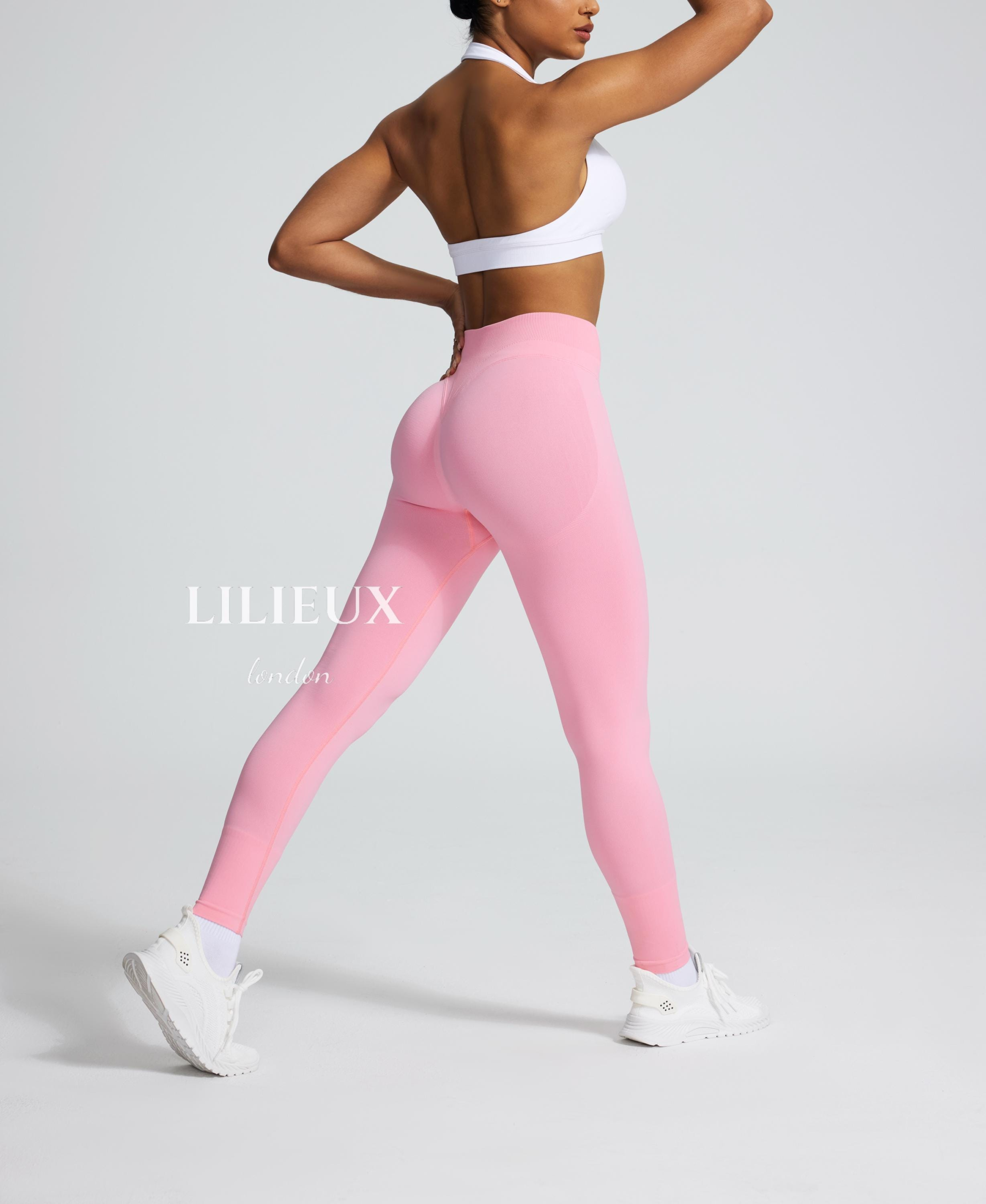 Seamless High-Waist Booty Lifting Leggings - Scrunch Butt Yoga Pants Quick-Dry Sweat-Wicking Gym Leggings for Women Gift for her