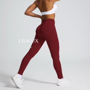Seamless High-Waist Booty Lifting Leggings - Scrunch Butt Yoga Pants Quick-Dry Sweat-Wicking Gym Leggings for Women Gift for her - Image 8