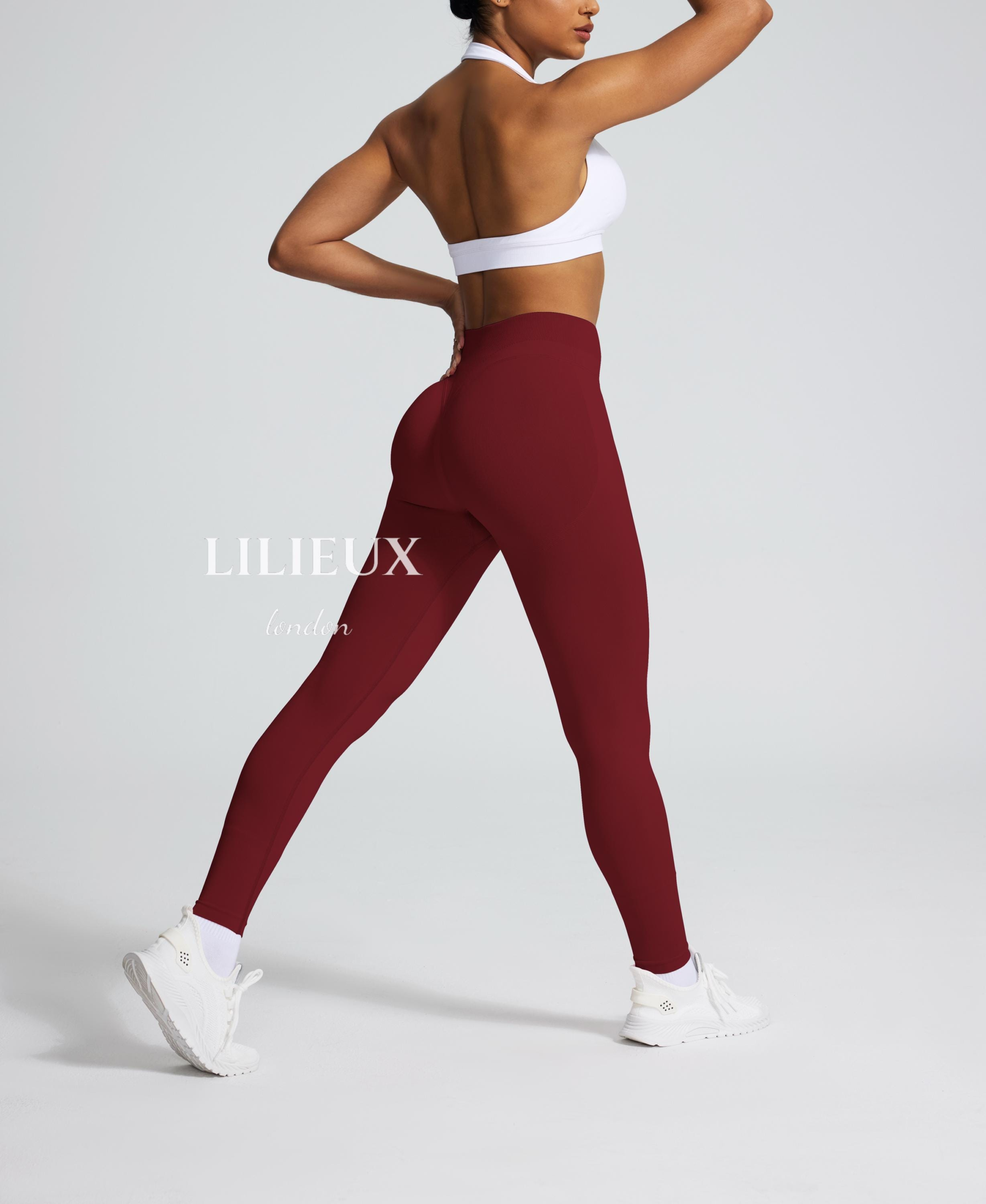 Seamless High-Waist Booty Lifting Leggings - Scrunch Butt Yoga Pants Quick-Dry Sweat-Wicking Gym Leggings for Women Gift for her