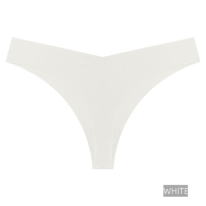 Ice Silk Seamless Thong – Low Waist T-Back Lingerie, Plus Size - Image 8